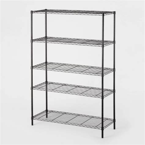 5 tier metal shelving target in box|target brightroom 5 tier shelving.